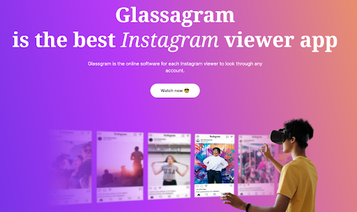 Glassagram weboldal