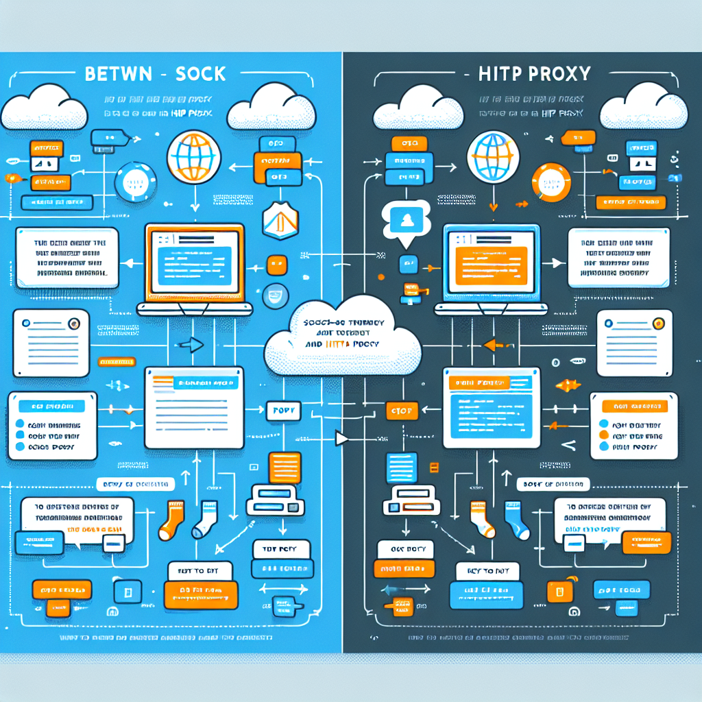 SOCKS vs. HTTP proxy: A különbségek megértése