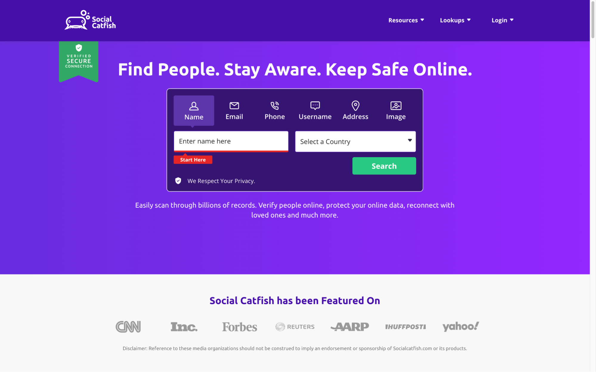 A-screenshot-a-Social-Catfish-home-page-of-Social-Catfish