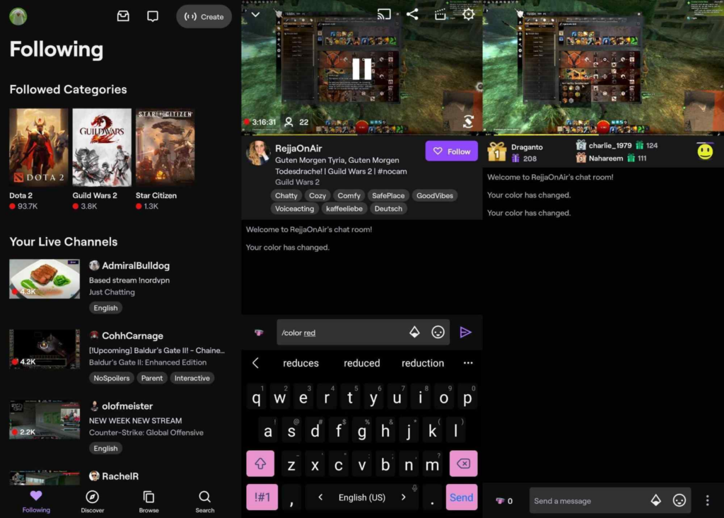 A Twitch Chat színének megváltoztatása néhány egyszerű lépésben