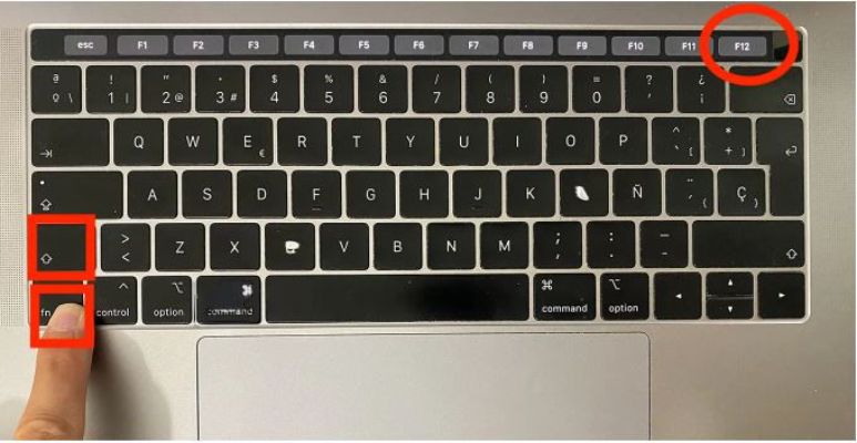 Scroll lock Mac számítógépen