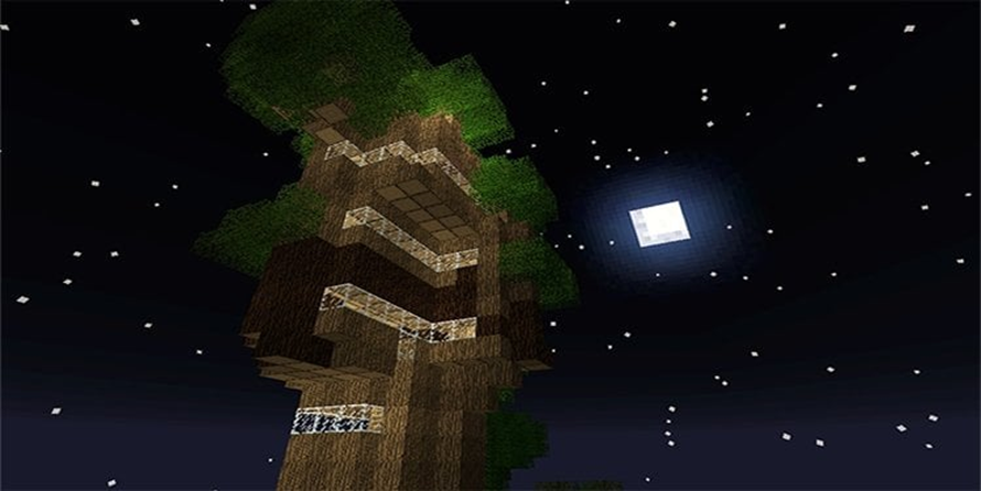 Képernyőkép a Minecraft's Tree House-ról