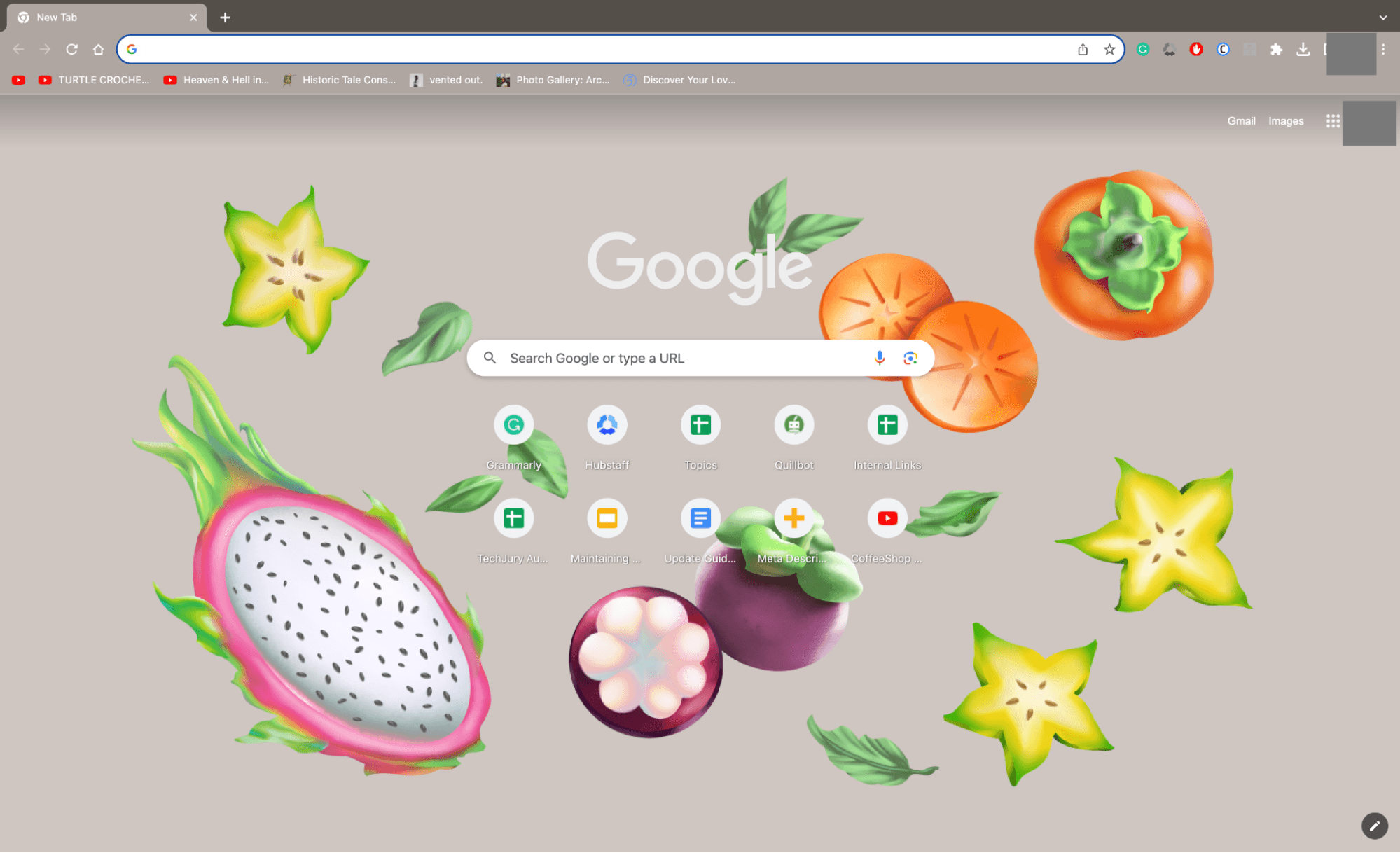 Trái Cây (gyümölcs téma) a Google Chrome-on