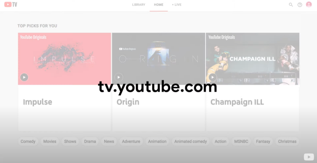 A YouTube TV lemondása: (iOS, Android vagy internet)