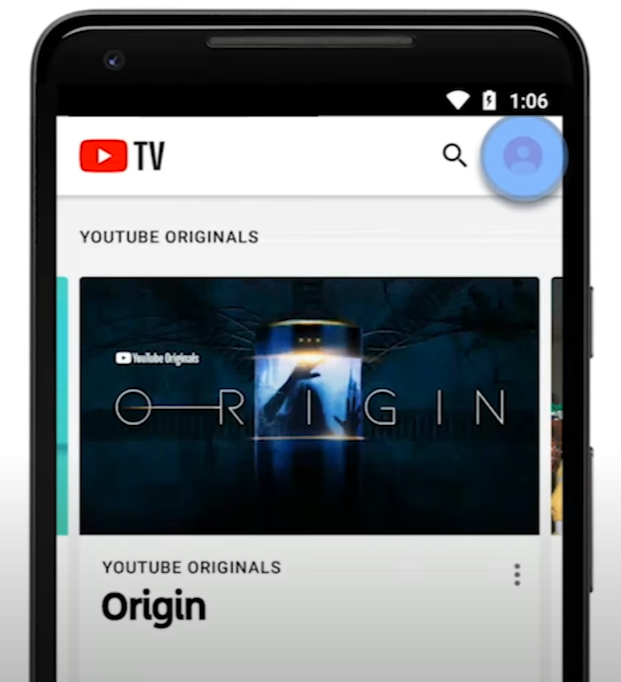 A YouTube TV lemondása: (iOS, Android vagy internet)