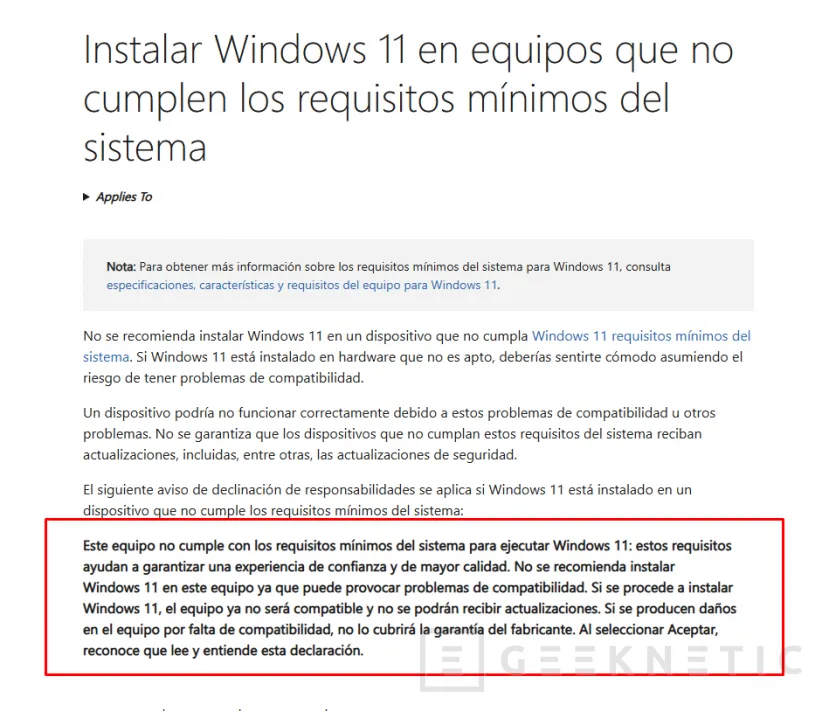 A Genecetic Microsoft már lehetővé teszi a Windows 11 telepítését a TPM 2.0 nélkül, bár a támogatás és a jövőbeli frissítések elvesztése 2