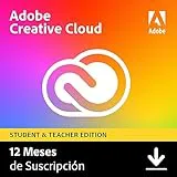 Adobe Creative Cloud | Diák verziója | 1 év | PC/Mac | Digitális letöltés