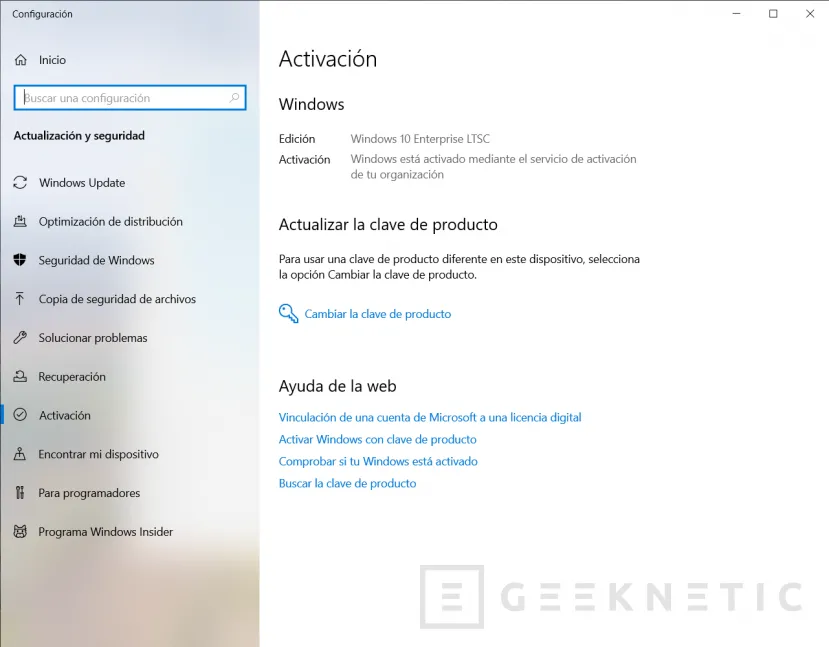 Geeketic Hogyan lehet kibővíteni a Windows 10 támogatást az Enterprise LTSC 9 verzió telepítésével
