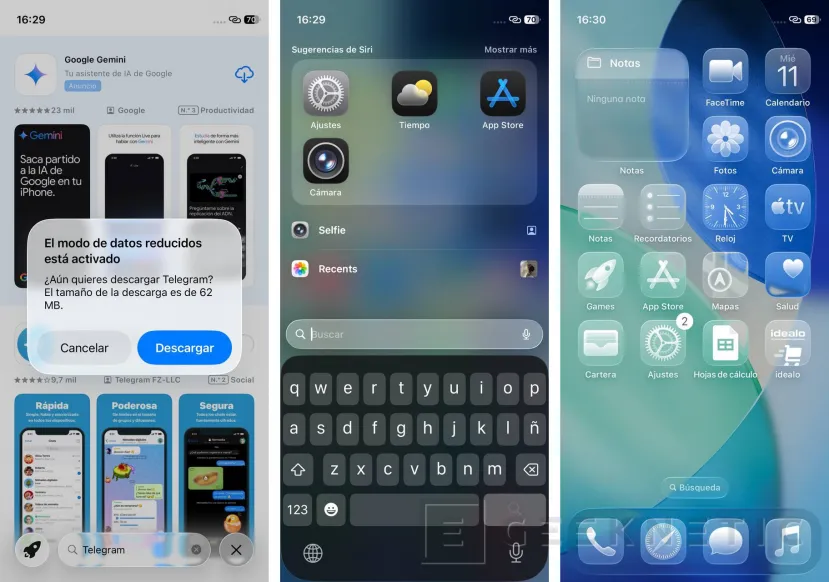 Geeketic Az iOS 26 -ot próbáljuk ki: folyékony üveggel és ezekkel az újdonságokkal érkezzünk 2