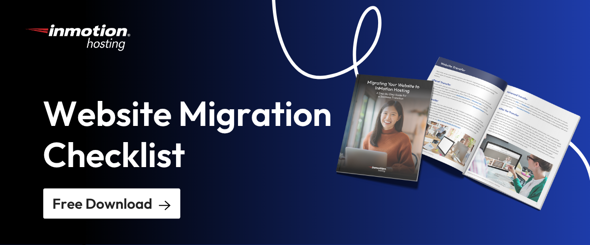 Ingyenes webhely migrációs ellenőrző lista