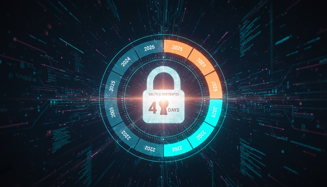 SSL/TLS-tanúsítványok 47 napig: az új naptár, amely újradefiniálja a webes biztonságot 2029-ig