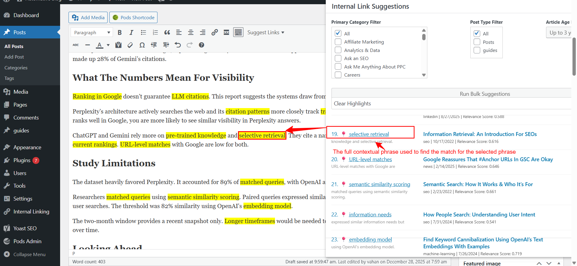 Tömeges automatikus javaslat a Klasszikus Szerkesztőben